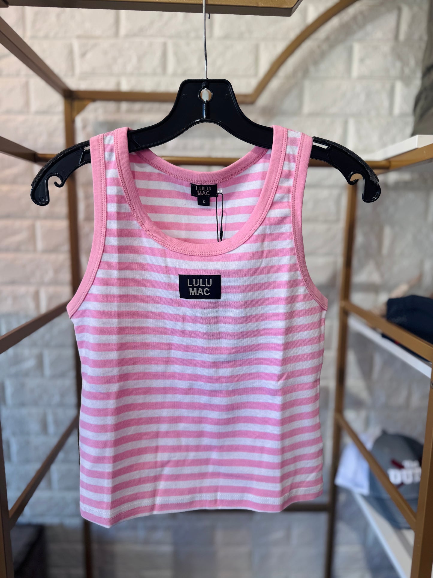 Stripe Lulu Mac Tank