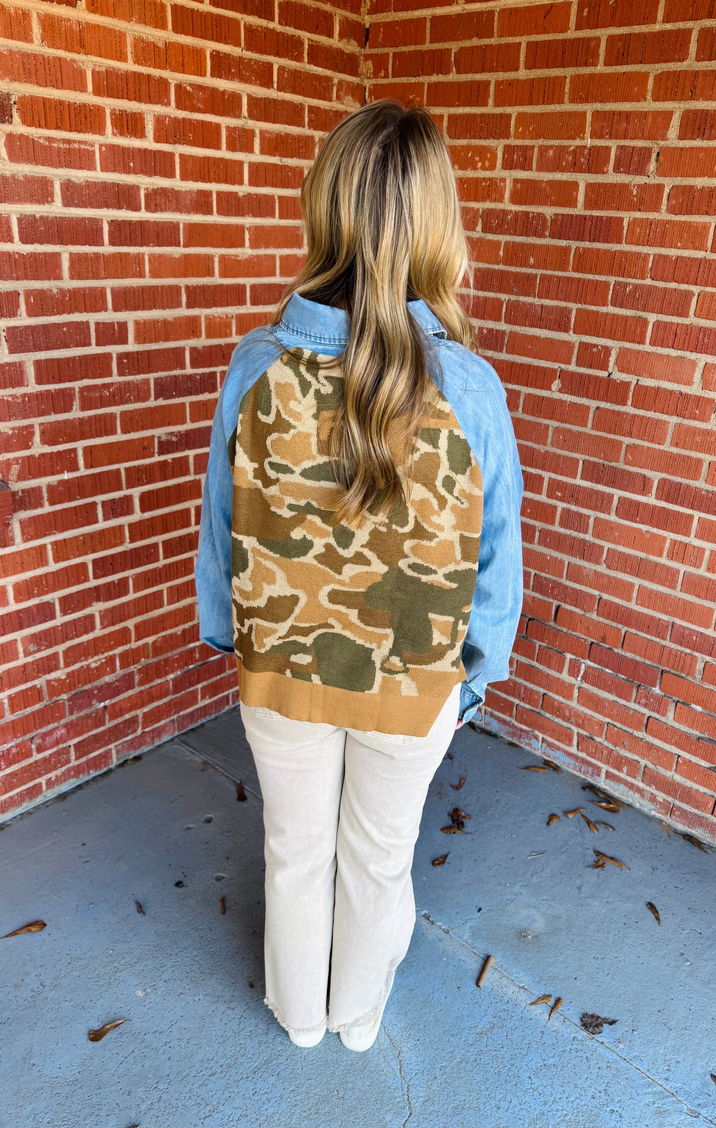 Backwoods Babe Camo Top