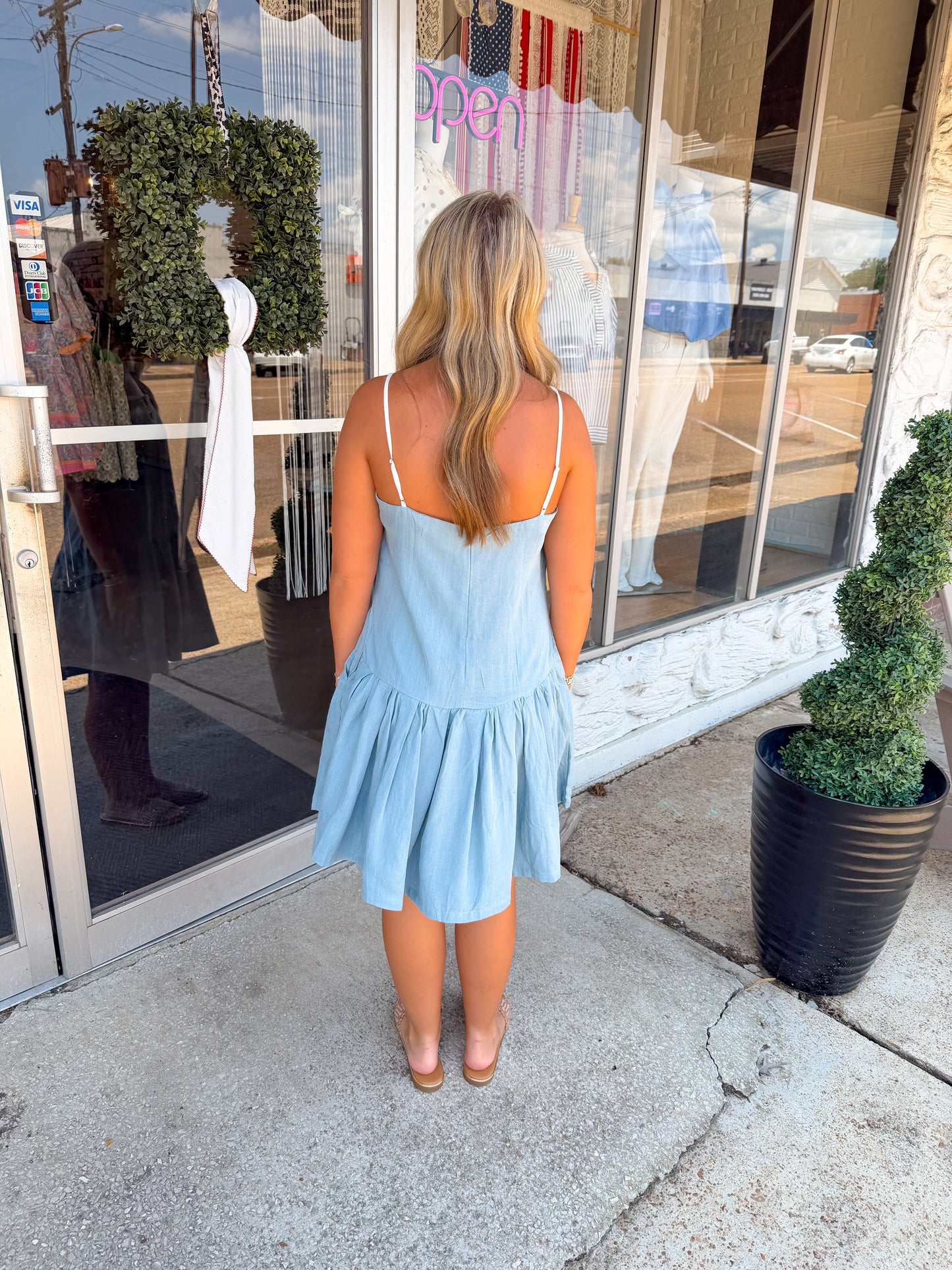Sky's The Limit Mini Dress