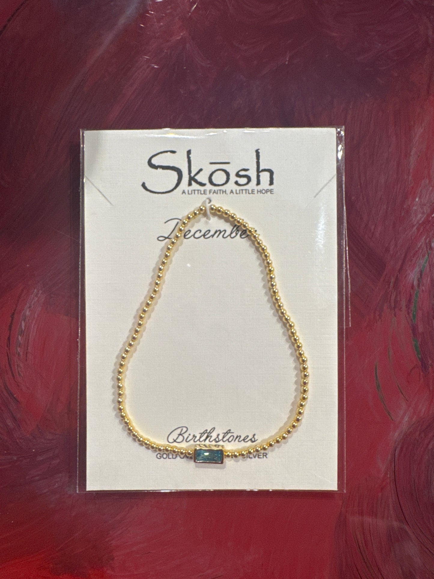 Skosh birthstone bracelets