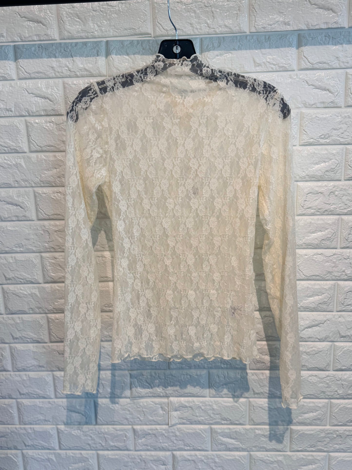 Cream Lace Top
