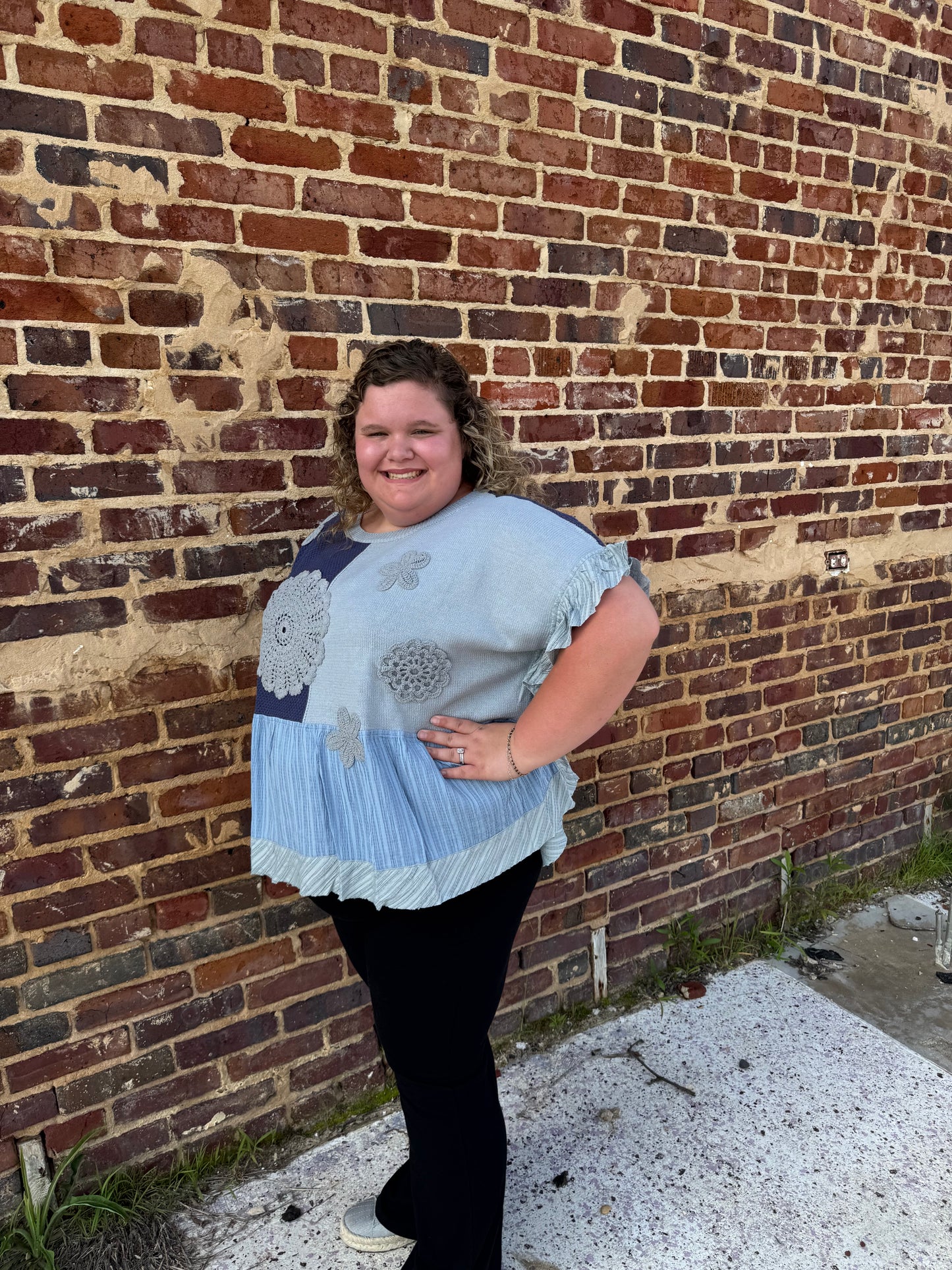 Flower Daze Top-Plus