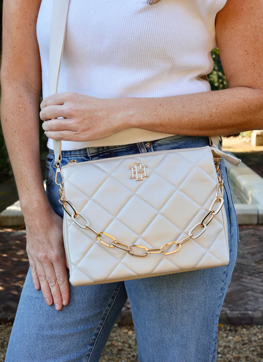 Ariana Crossbody - Pearl LD