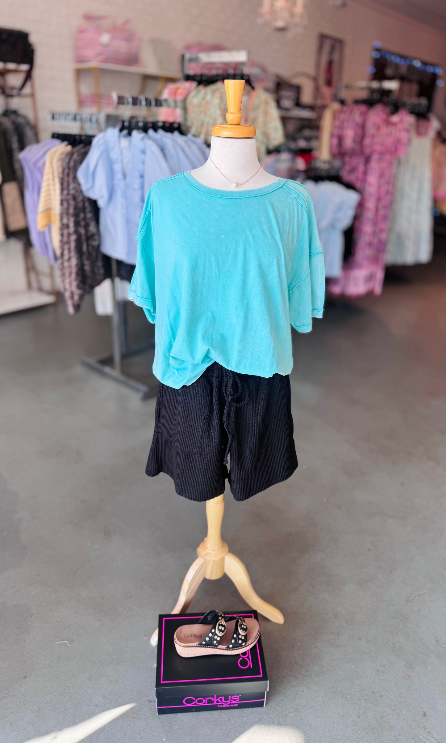 Perfectly Mint Top-Plus