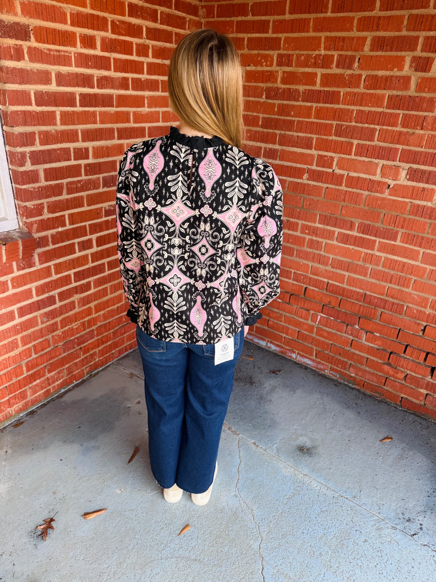 Midnight Bloom Top
