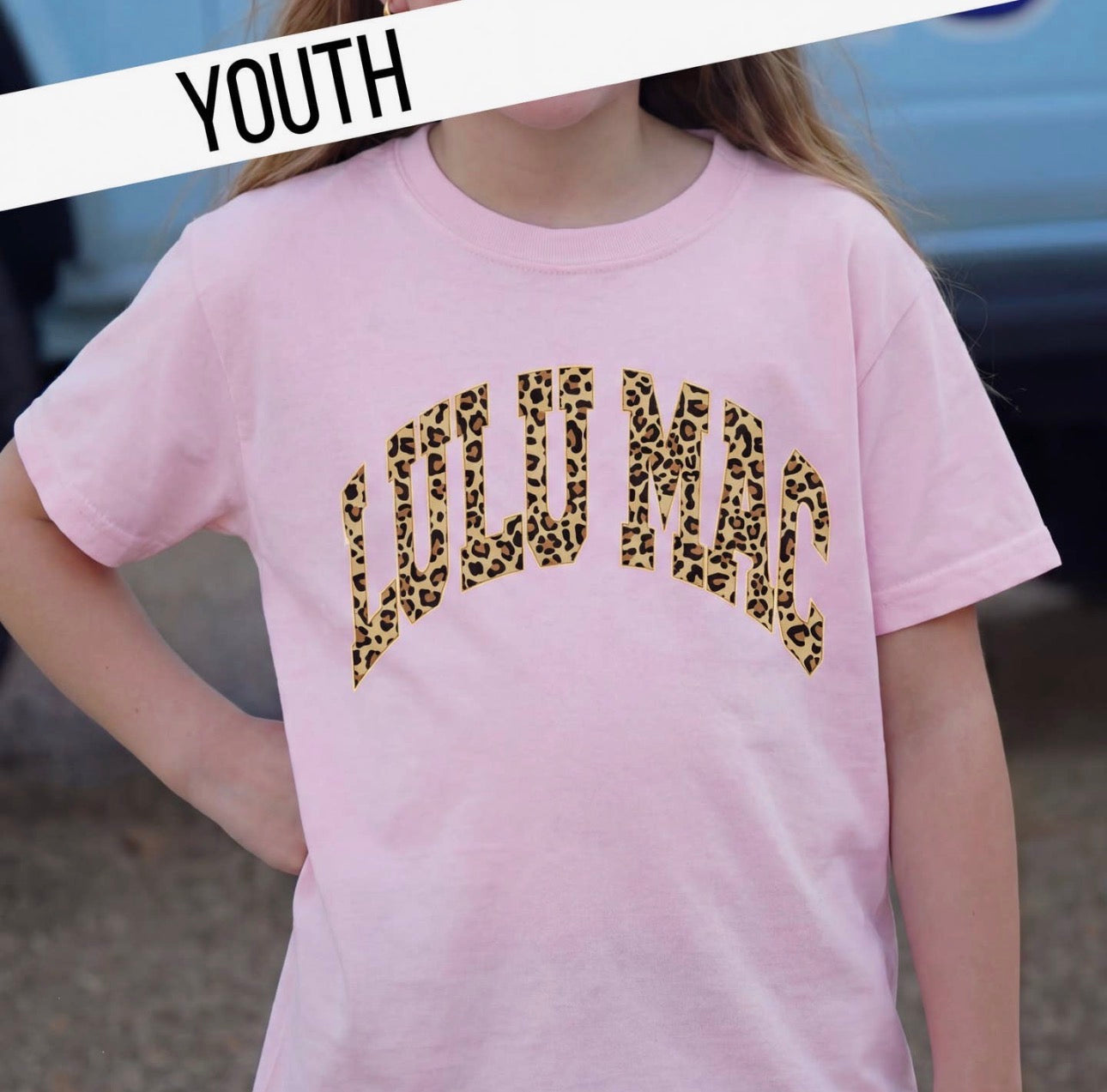 Youth Leopard Lulu Mac Tee