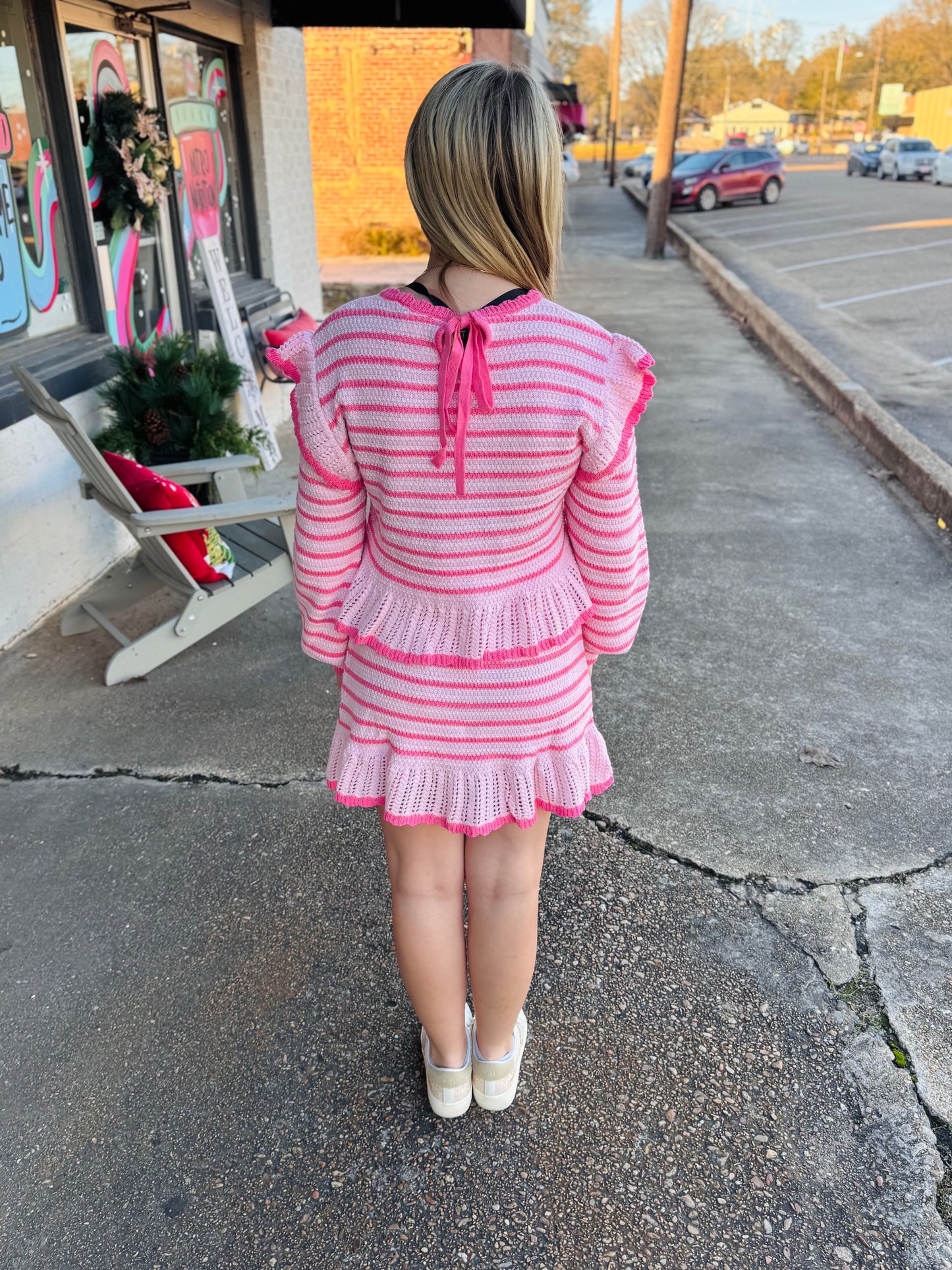 Pretty in Pink Skirt Set