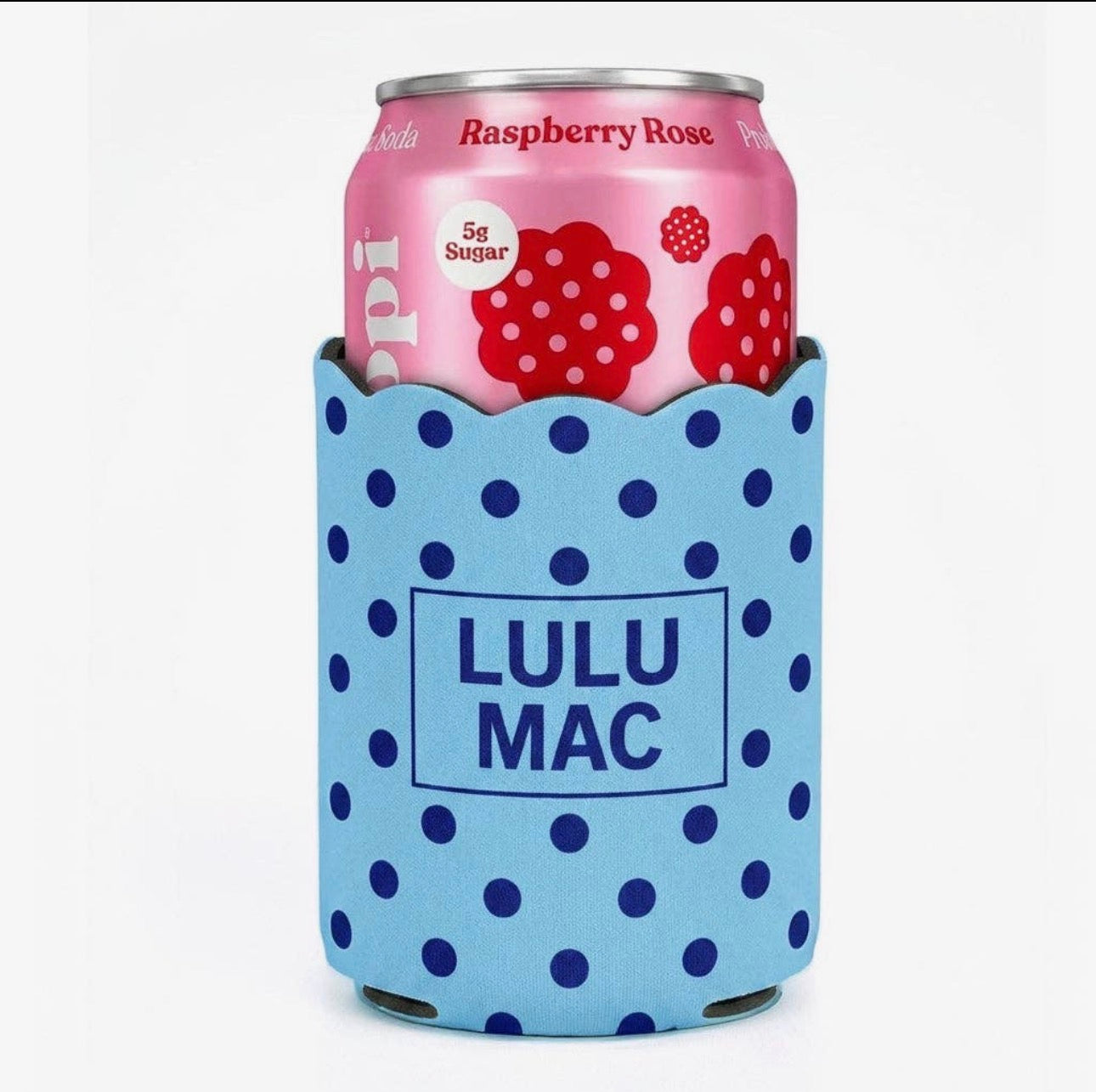 Lulu Mac Polka Dot Koozie (multiple colors)