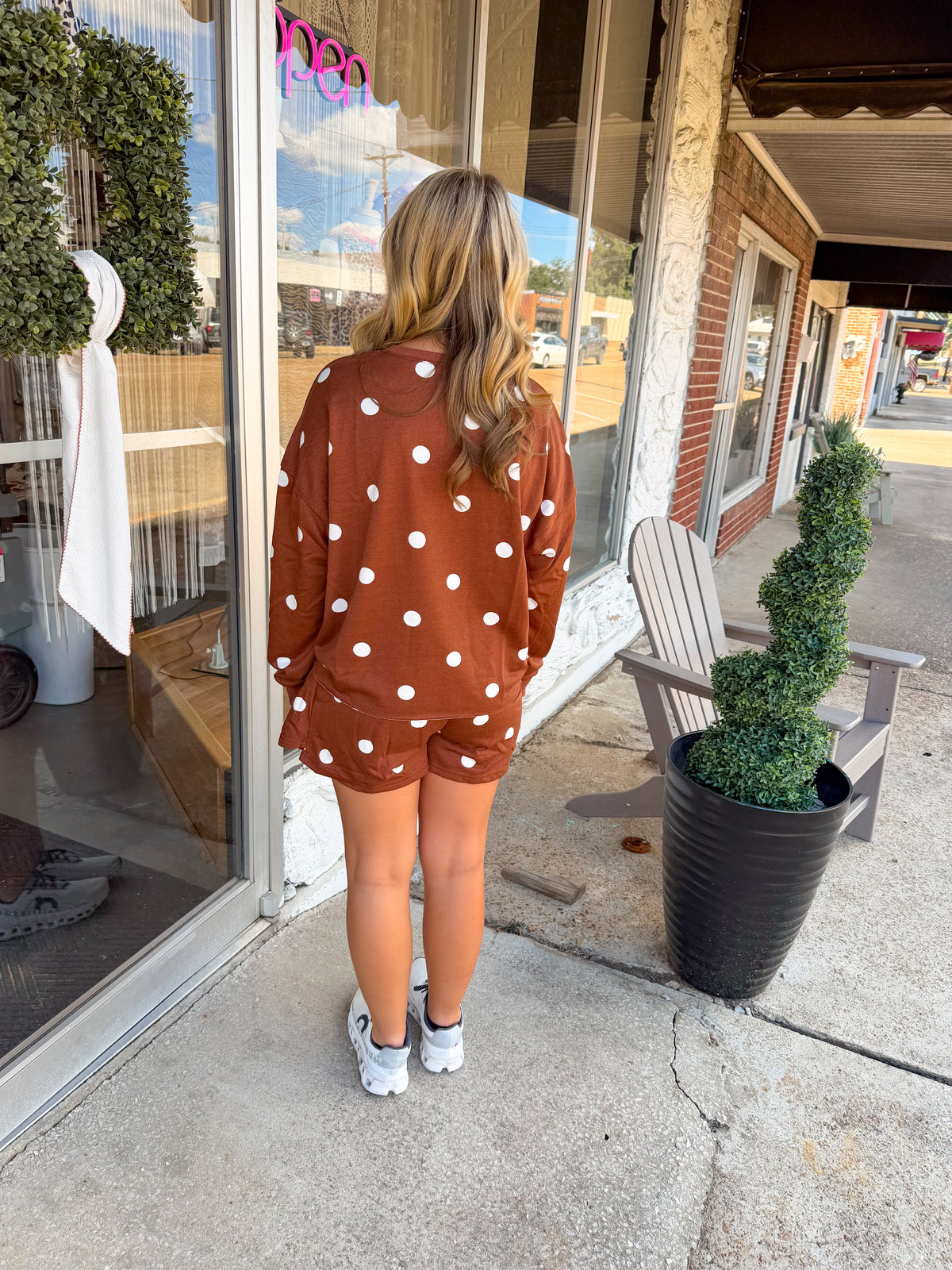 Polka Dot Skort Set