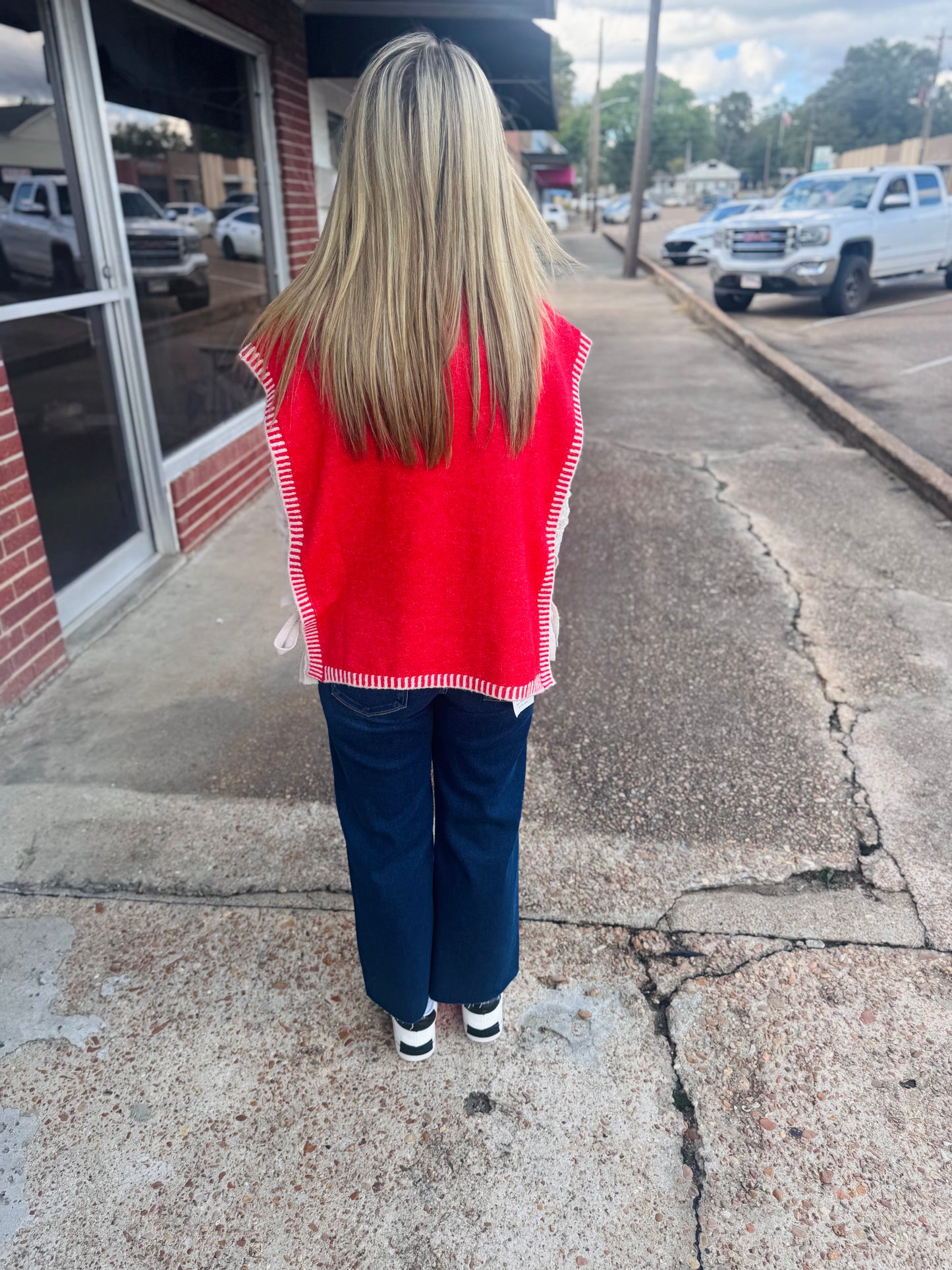 Cherry Twist Sweater