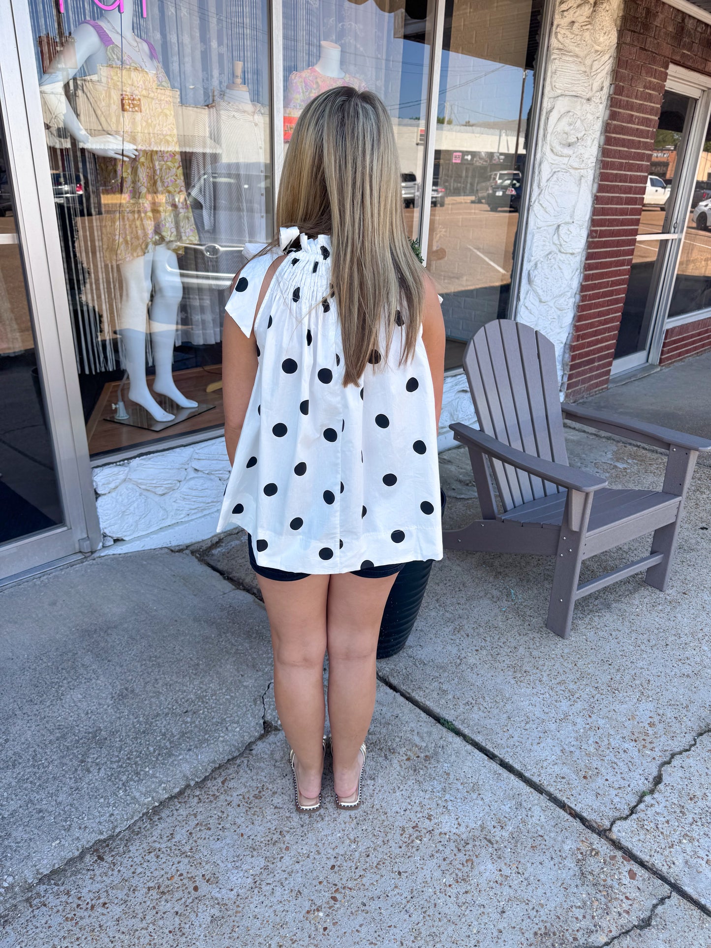 Simply Spotted Top