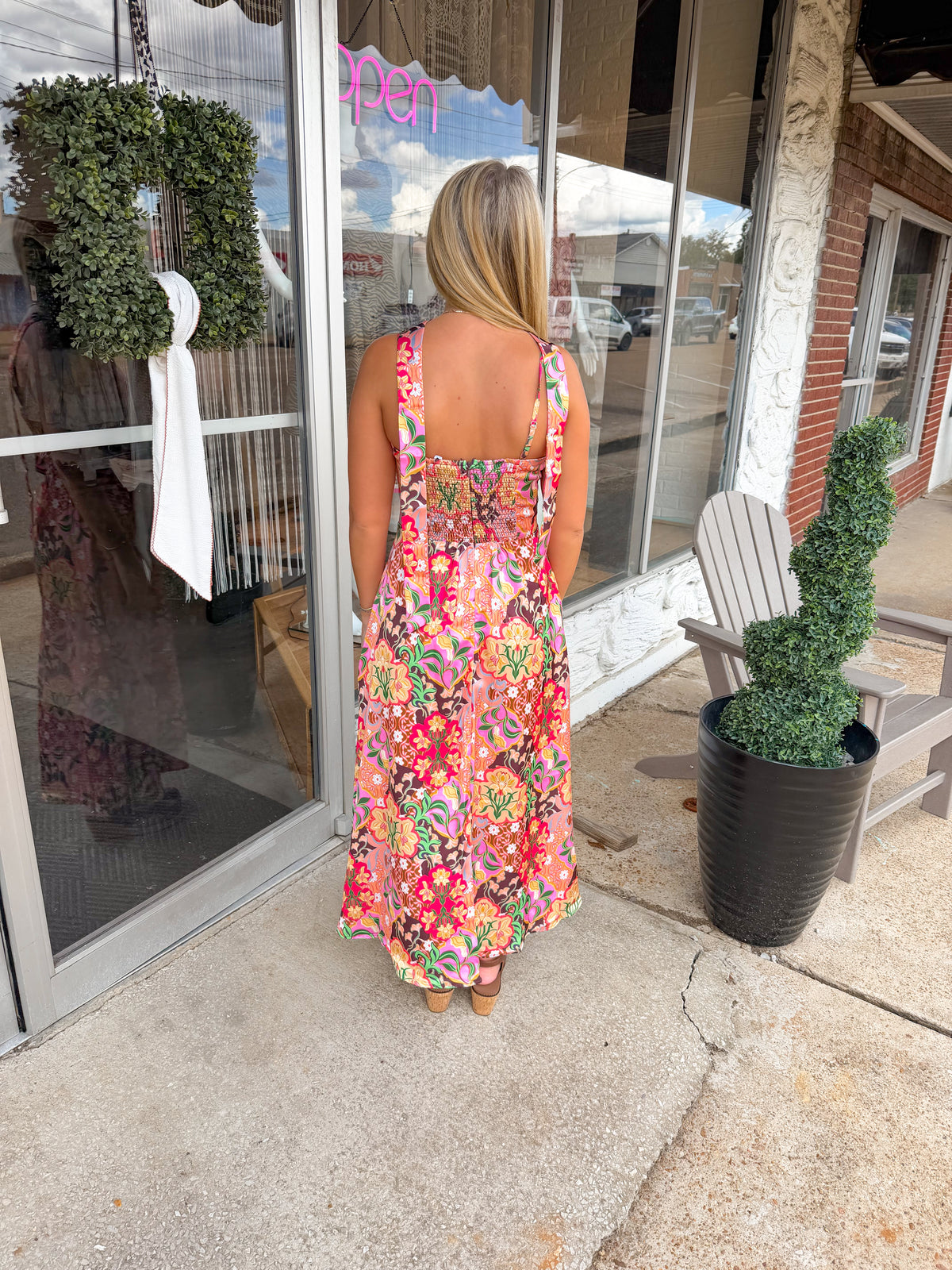 Garden Party Midi Dress