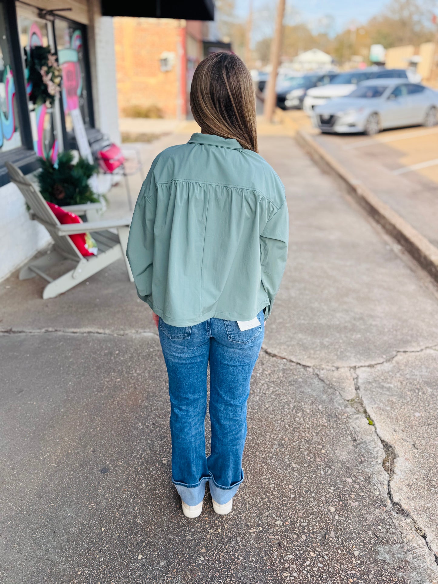 Flared Casual Active Jacket