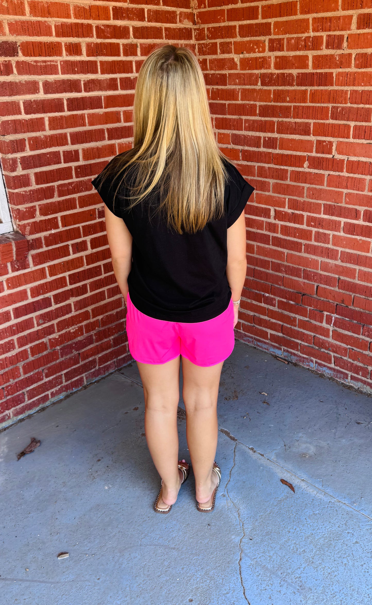 Neon Pink Shorts
