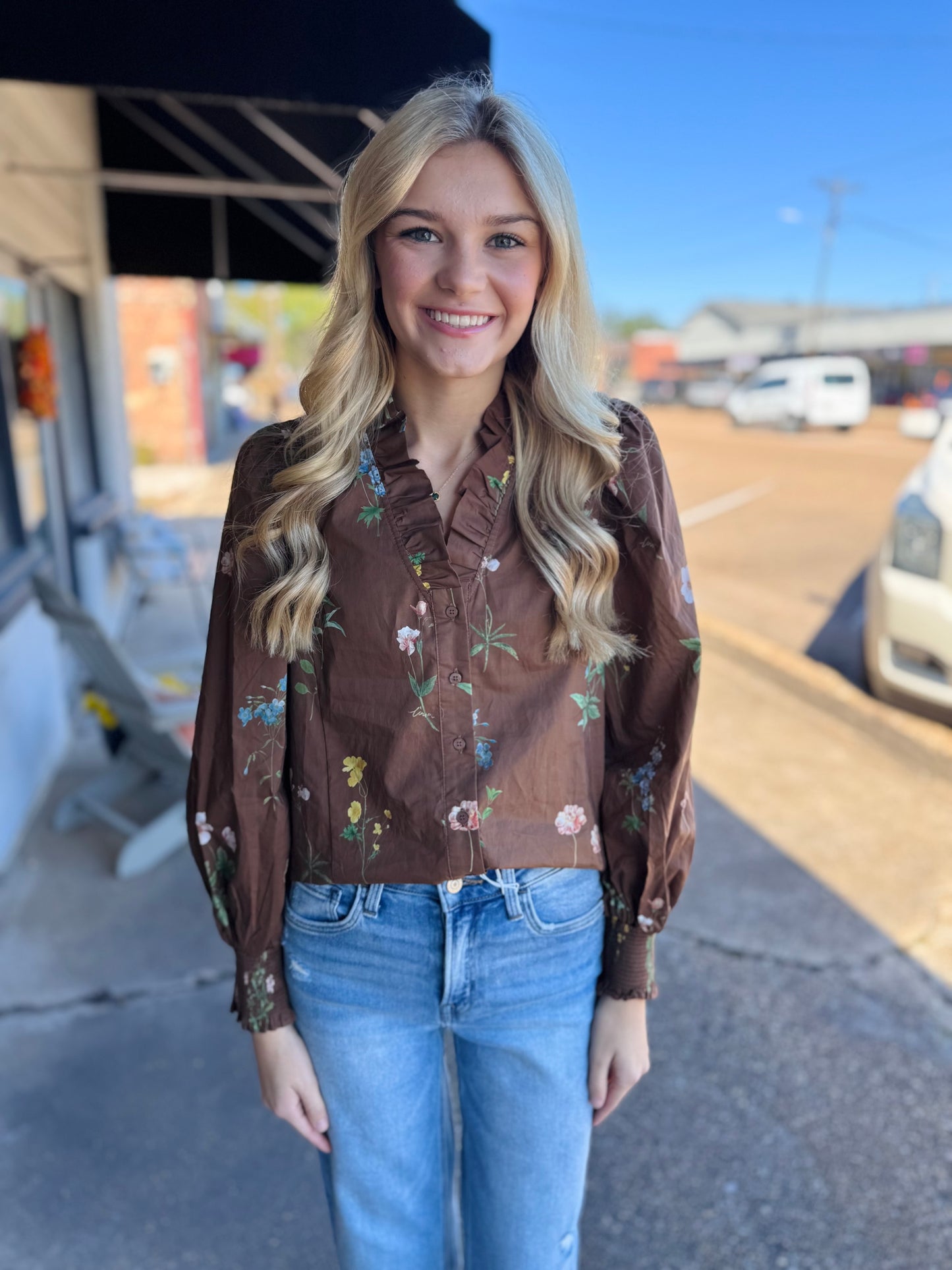 Wild Flower Garden Top