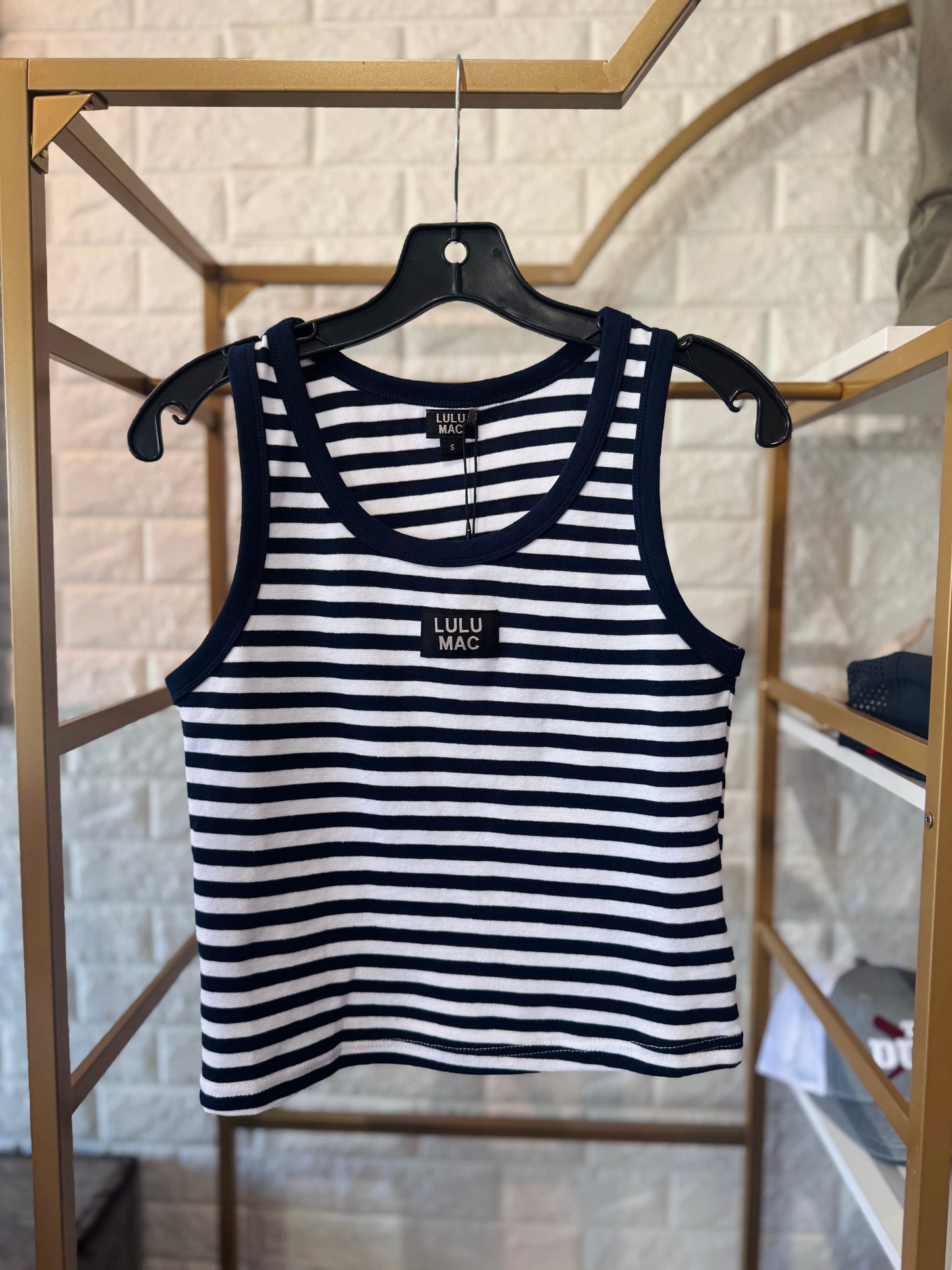 Stripe Lulu Mac Tank