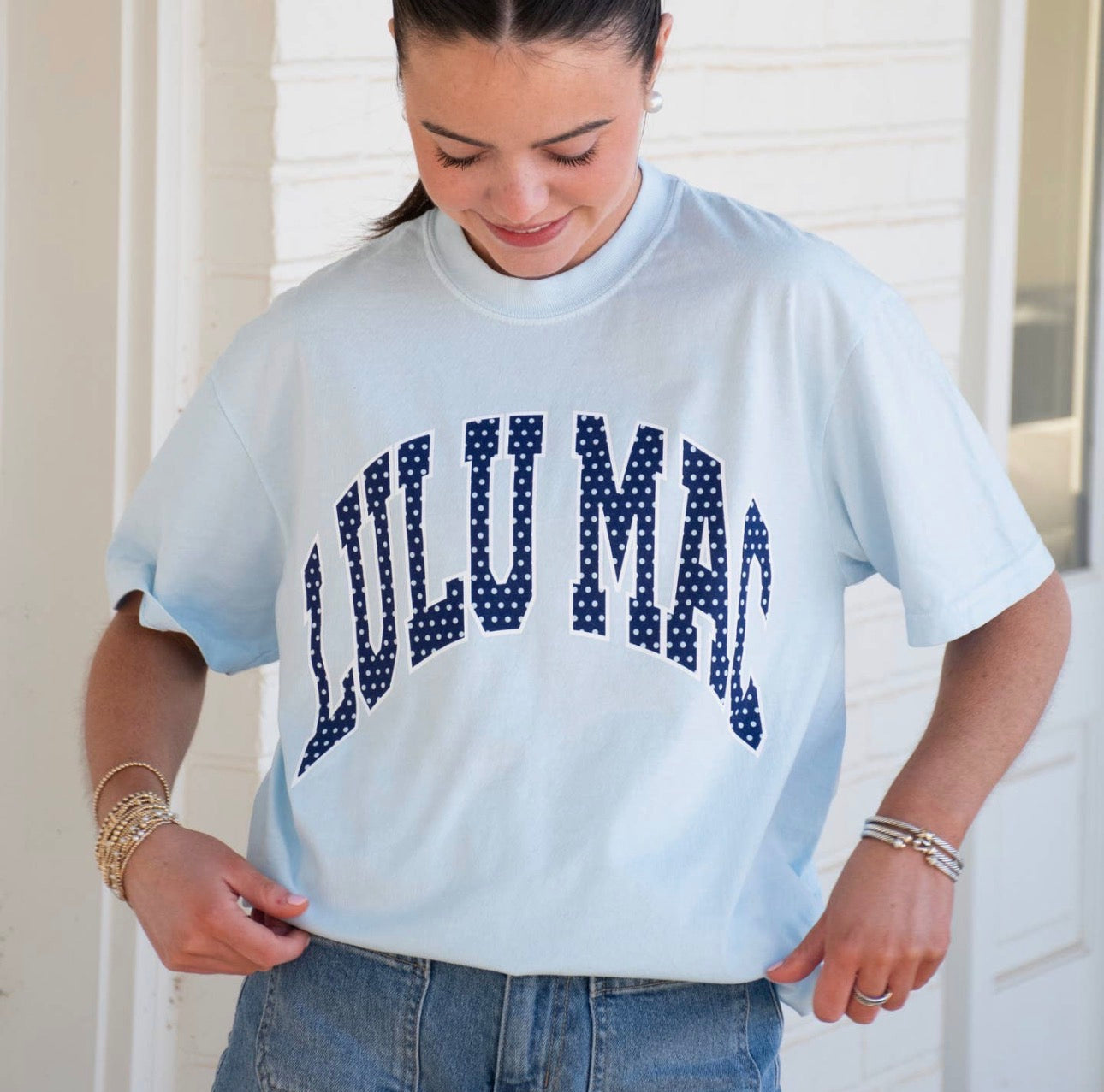 Lulu Mac Polka Dot Tee