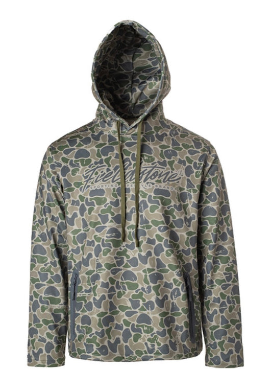 Backwoods Script Camo Hoodie