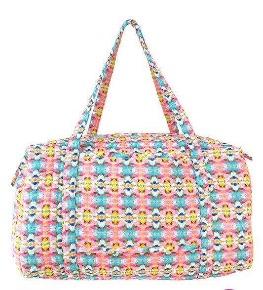 Sumner Pink Weekender Duffle Bag