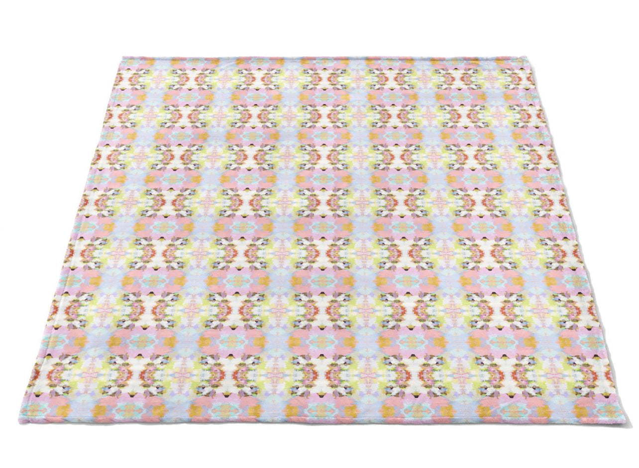 Brooks Avenue Pink Fleece Blanket