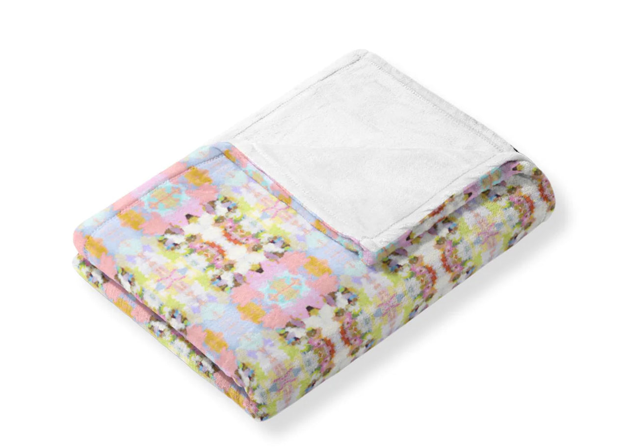 Brooks Avenue Pink Fleece Blanket