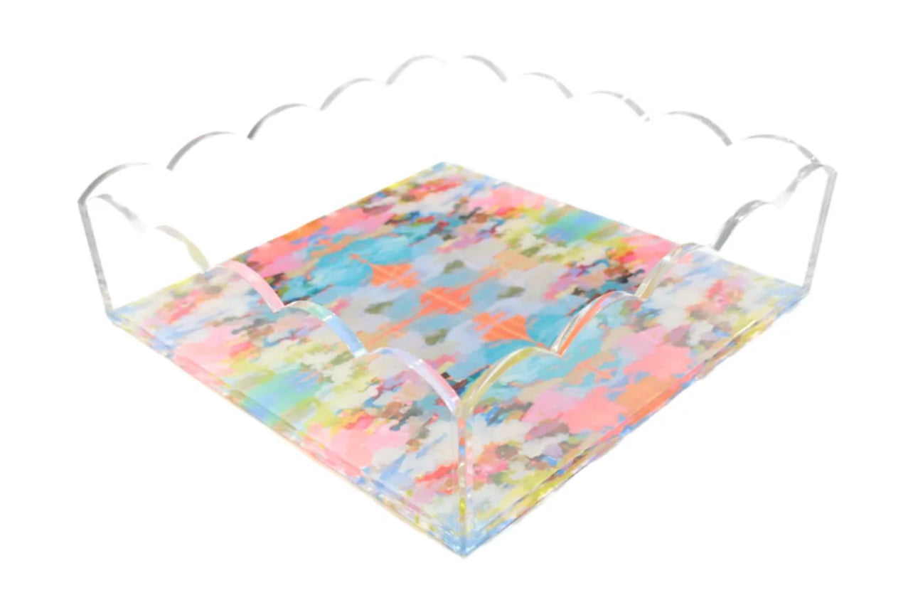 Brooks Avenue Scalloped Tray Small