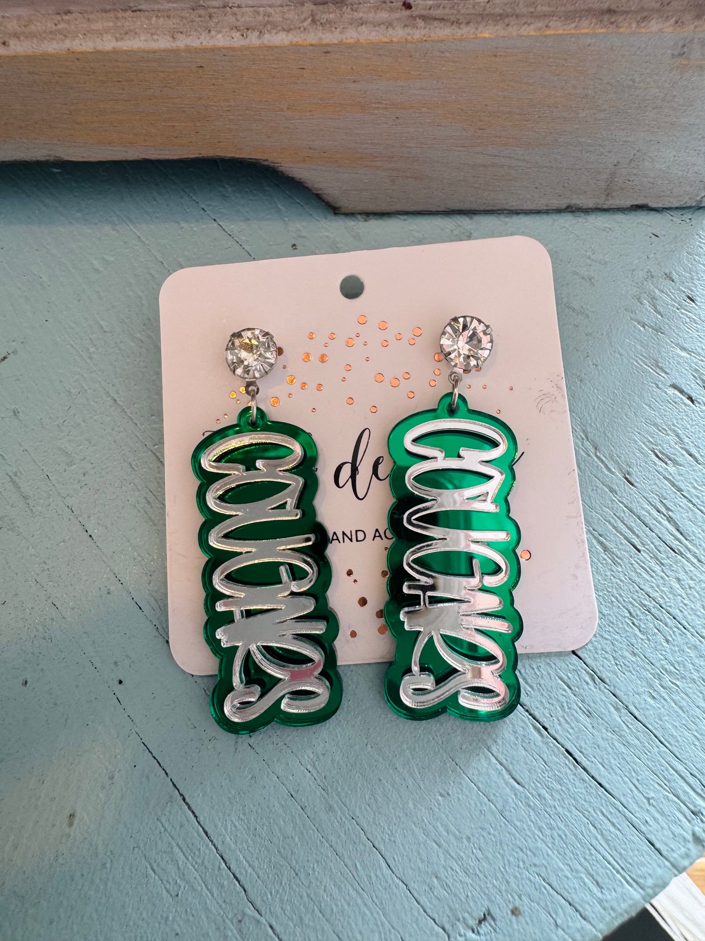 COUGARS Spirit Earrings
