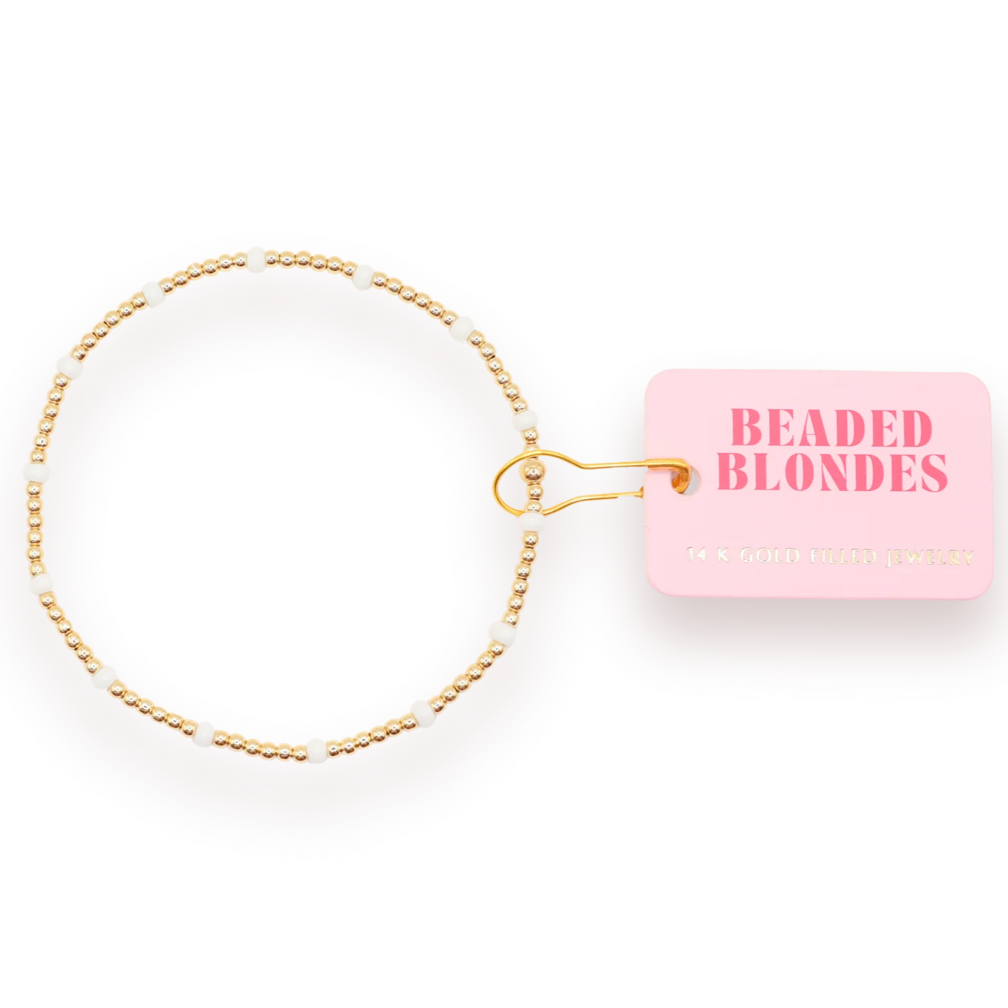 White Dainty Bracelet