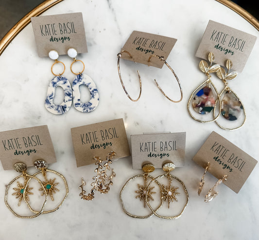 Katie Basil earrings