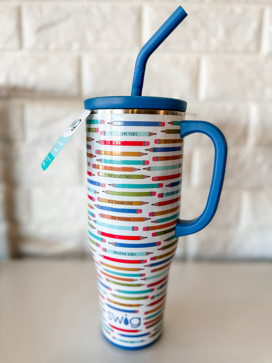 Teacher life mega mug 40oz