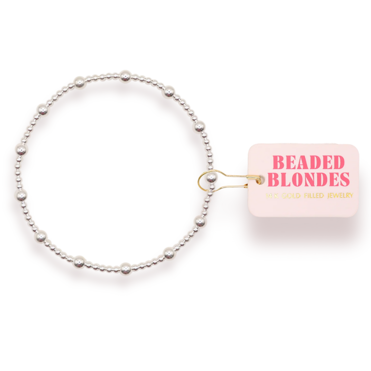 June in Silver Bracelet