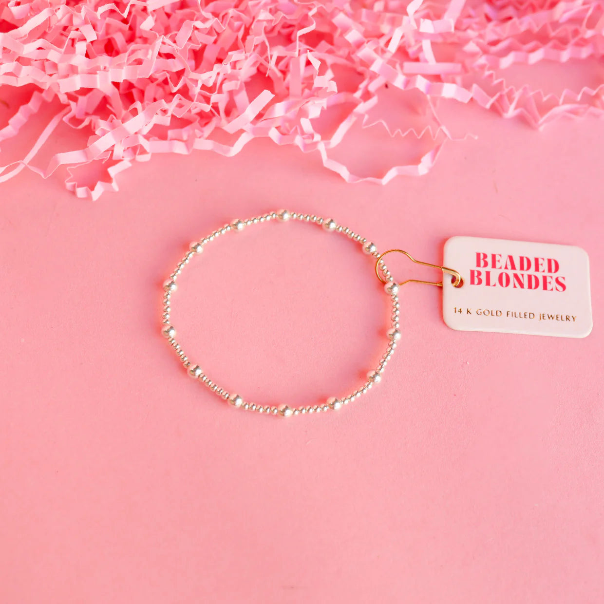 June in Silver Bracelet