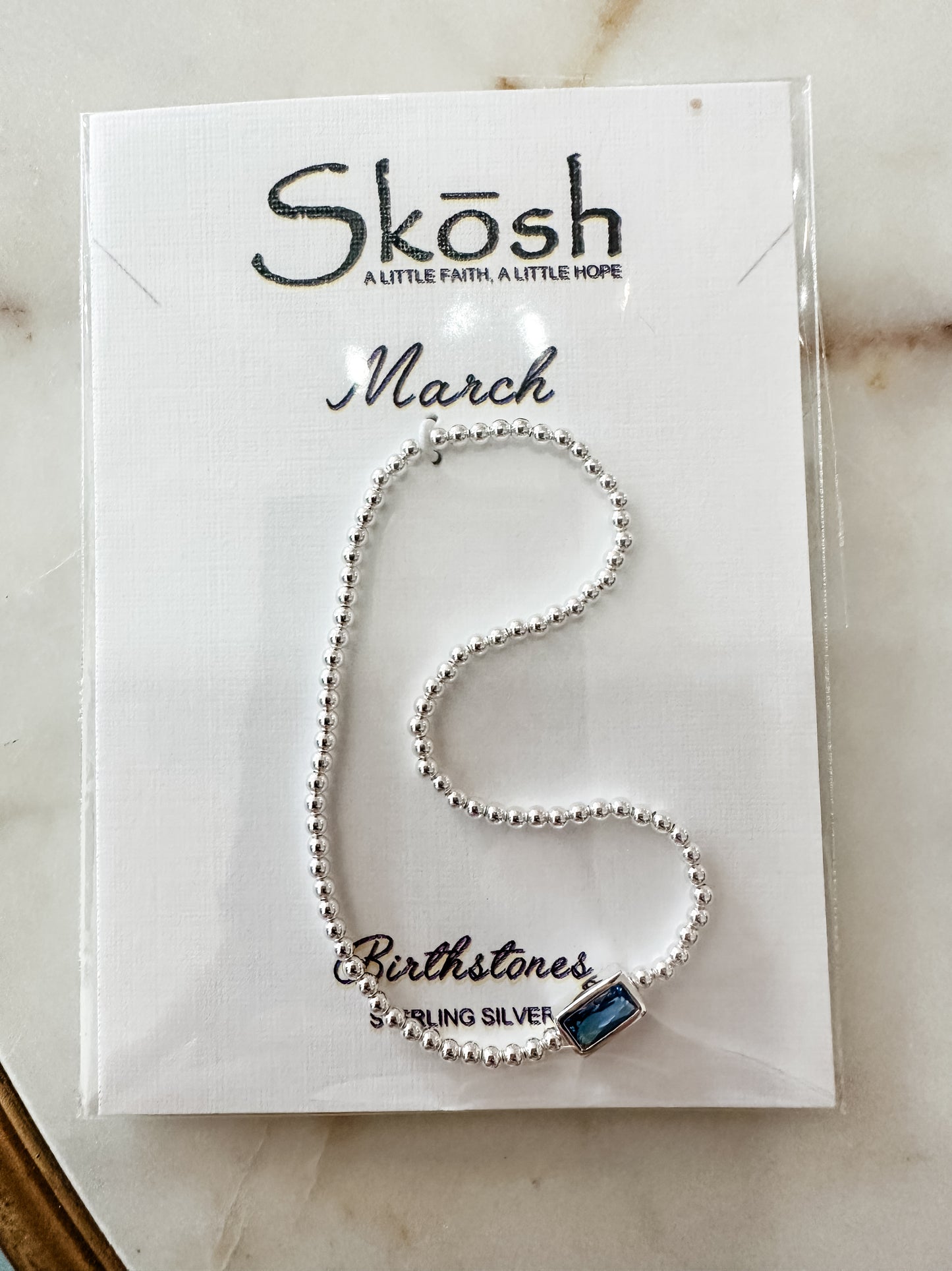 Skosh birthstone bracelets
