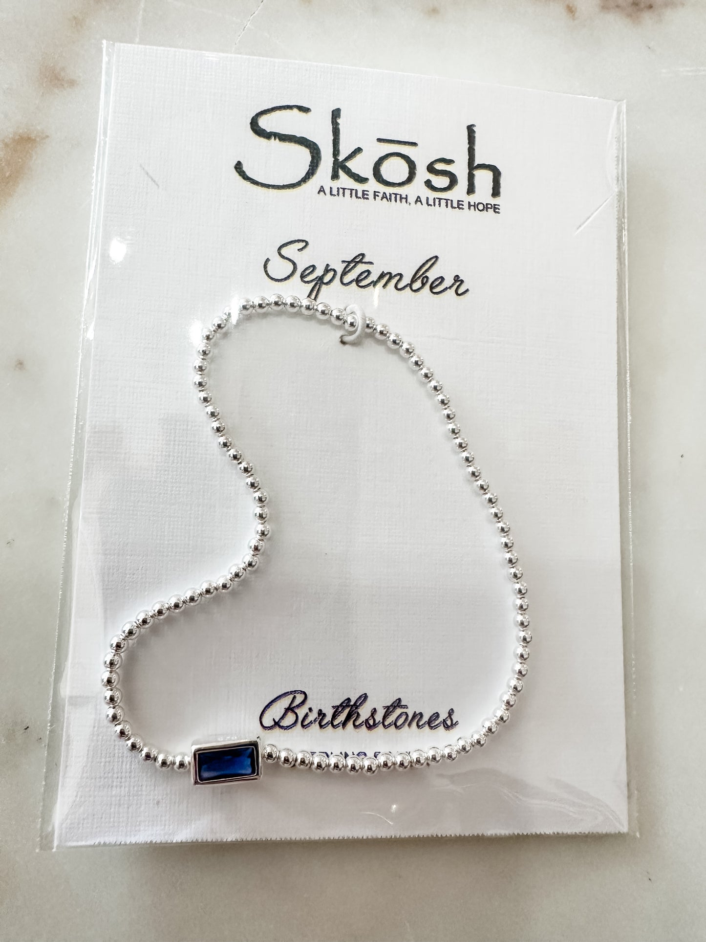 Skosh birthstone bracelets