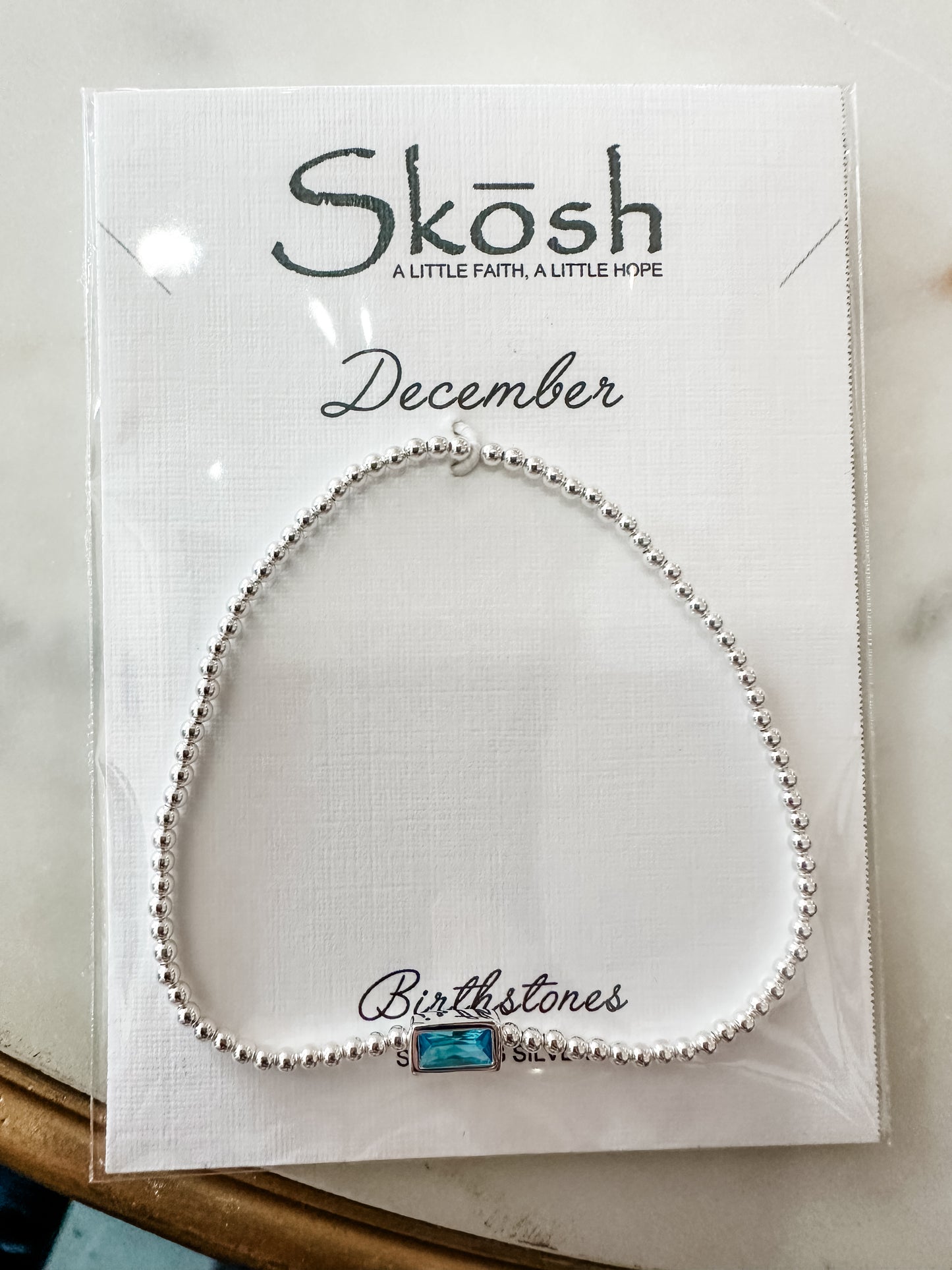 Skosh birthstone bracelets