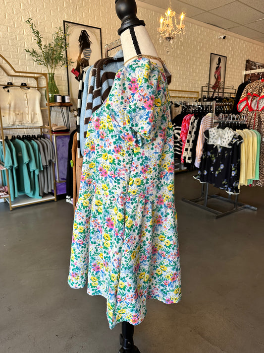 Babydoll floral dress
