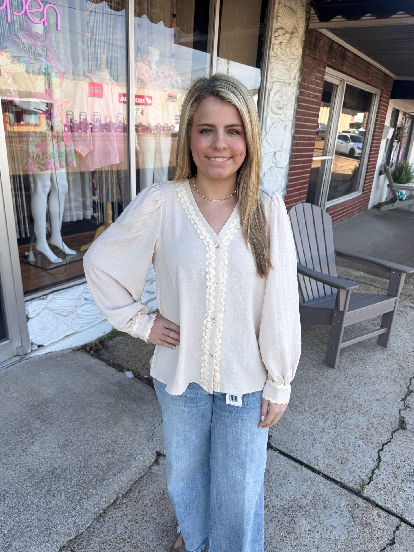 Oat & Honey Blouse