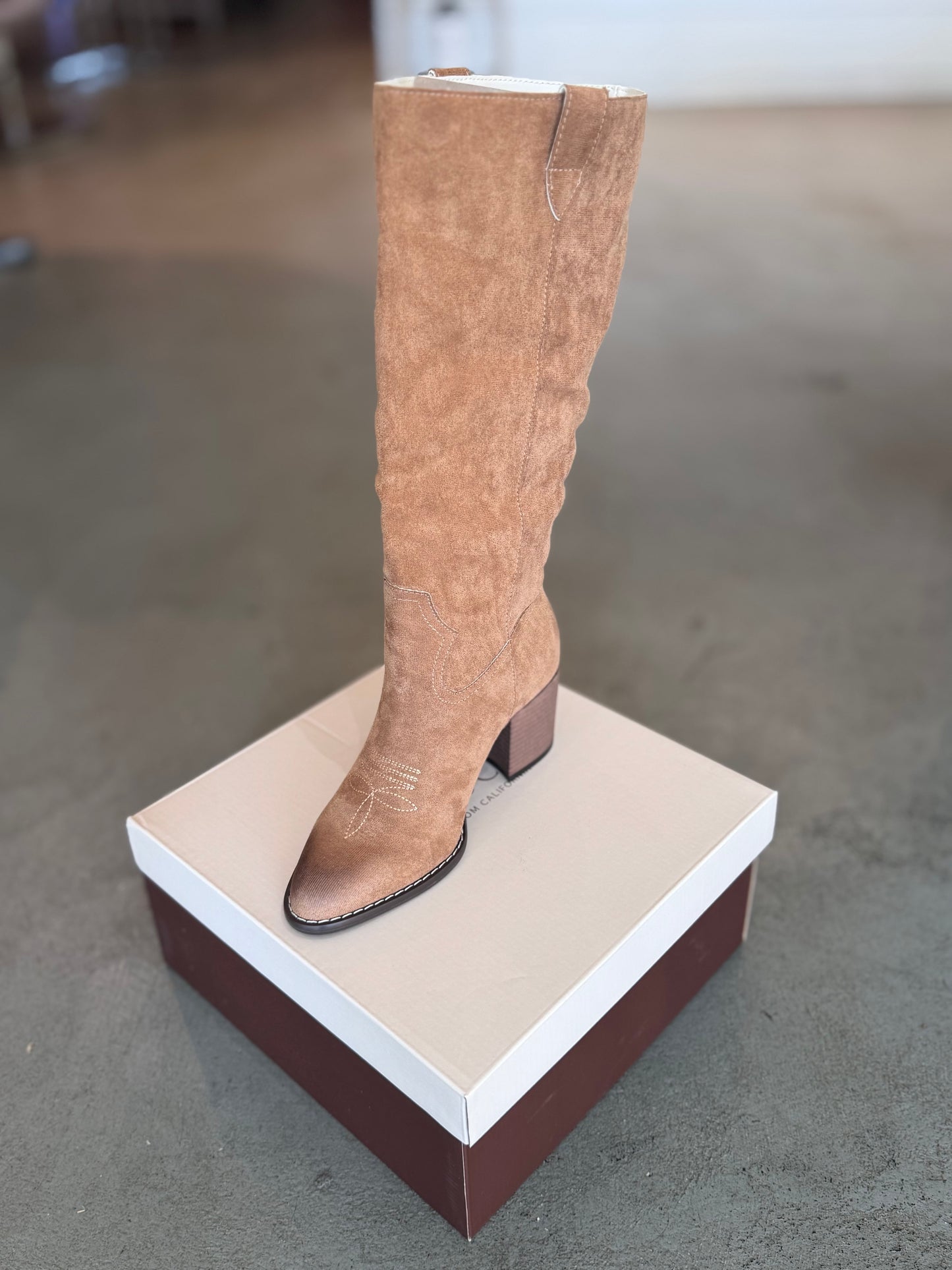 High Western Bucket Boot