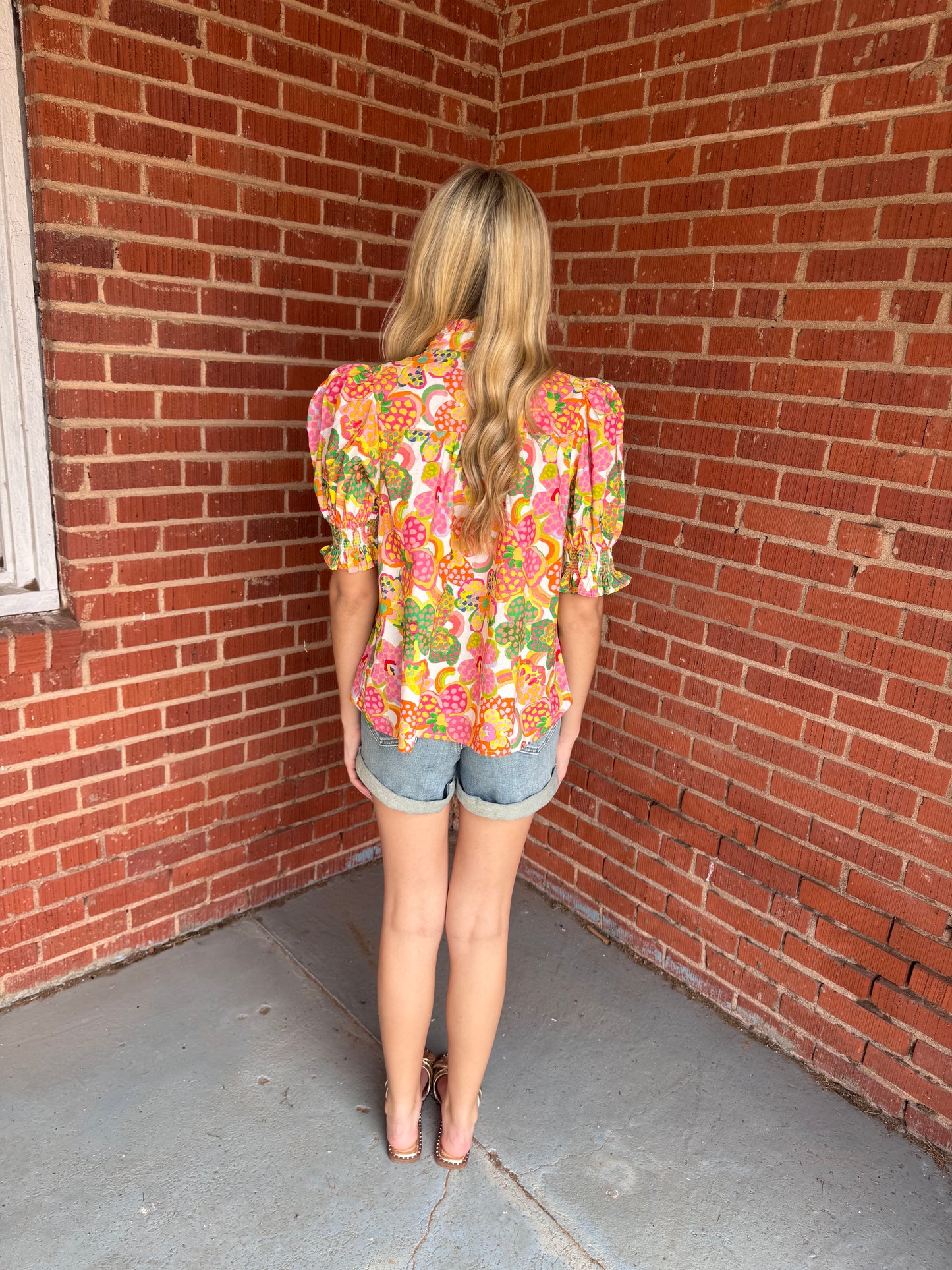 Flowers Bloom Top