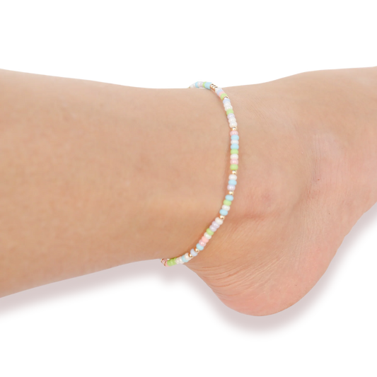 Pastel Spring Anklet