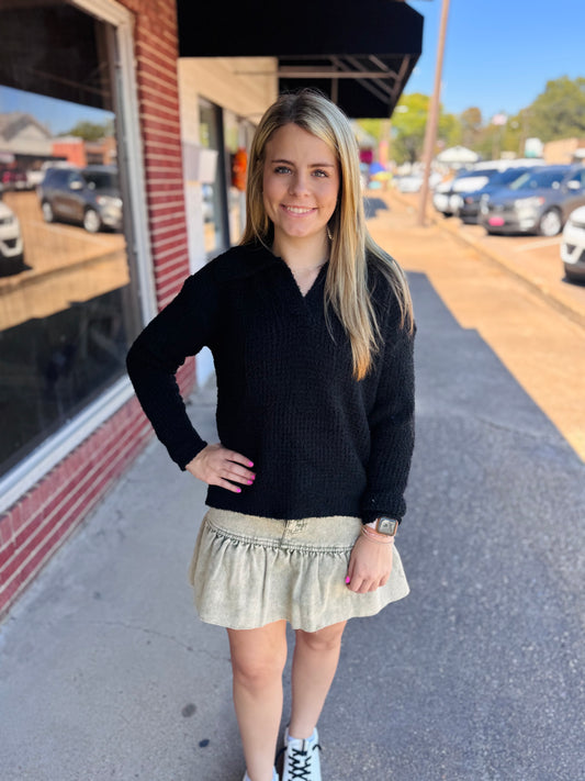 Darlin' Black Sweater