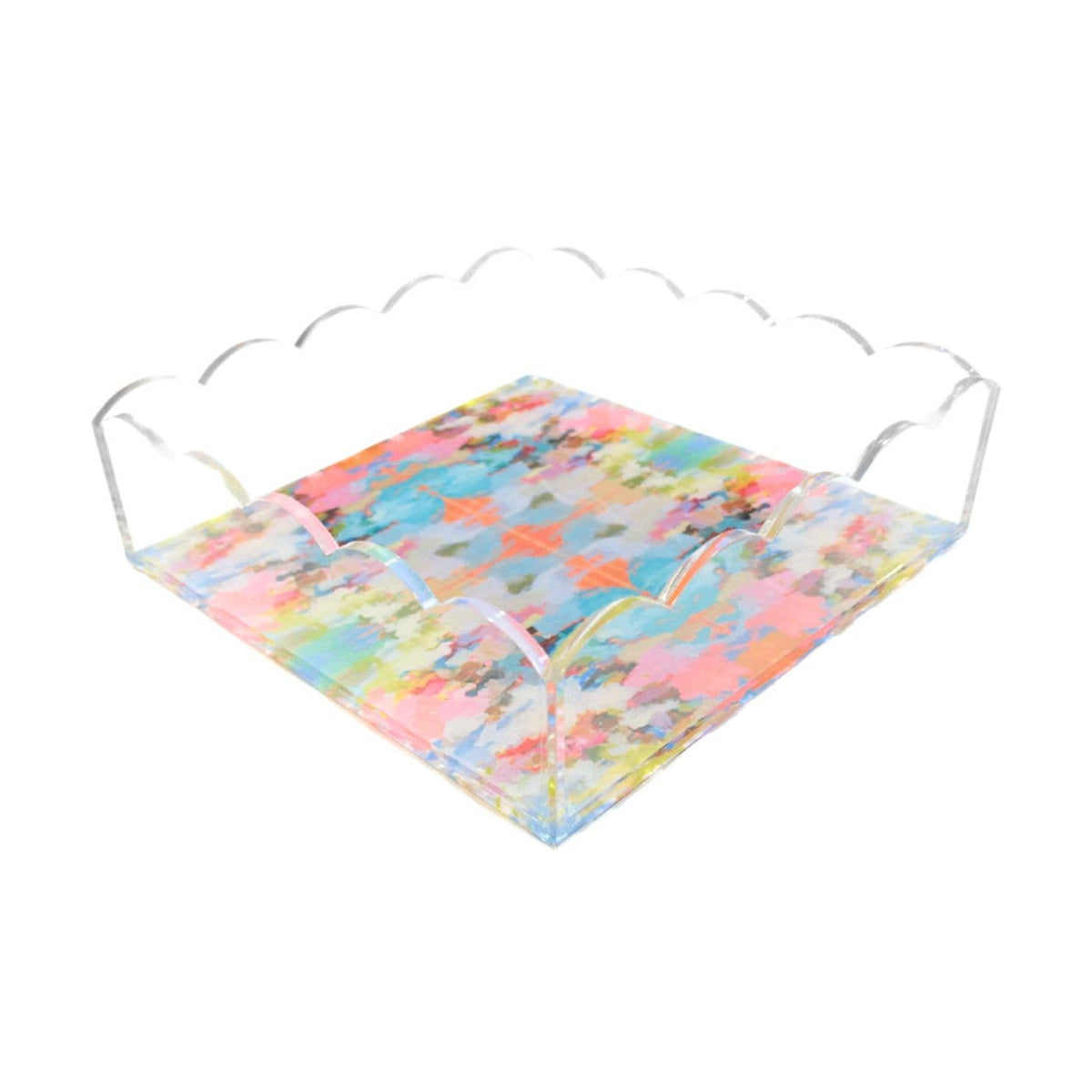 Brooks Avenue Scalloped Tray Small