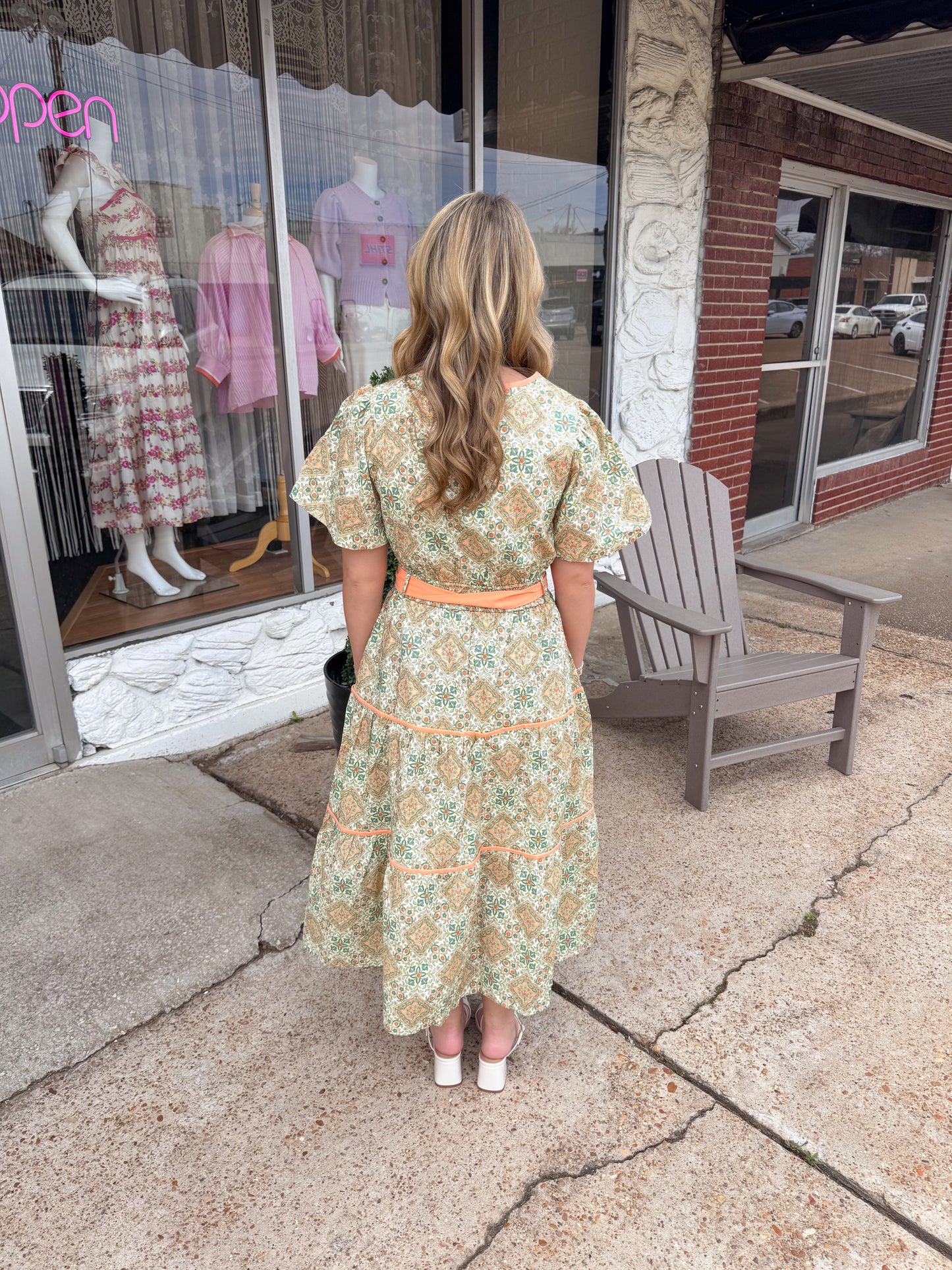 Chapel Charm Midi Dress