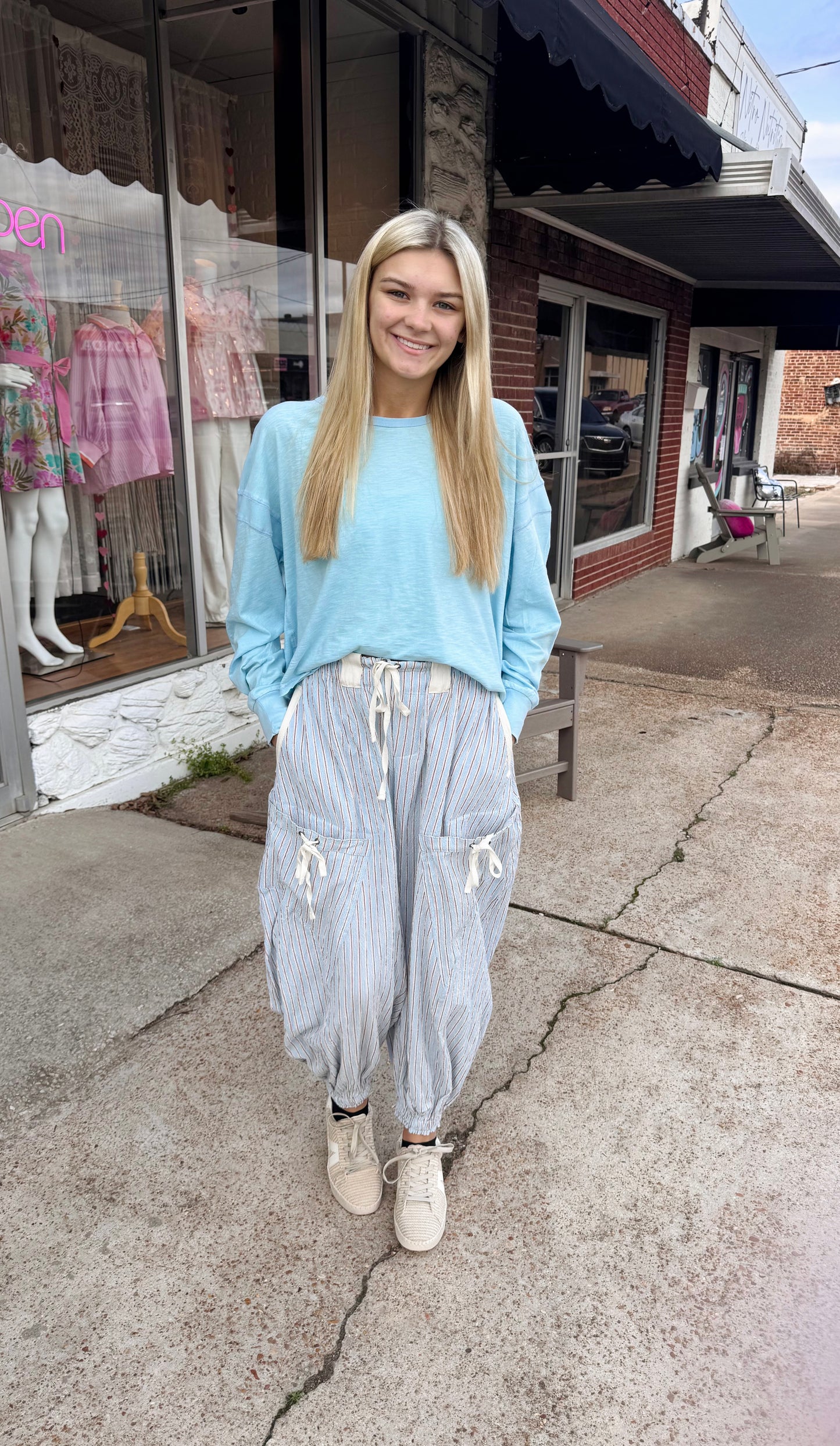 Cross Back Long Sleeve (multiple colors)
