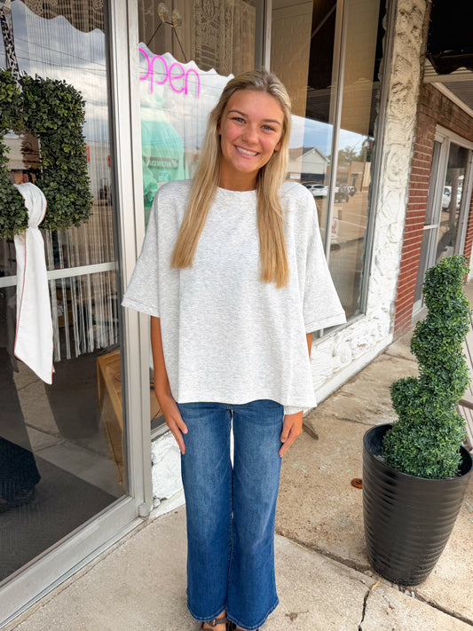 Grey Scuba Tee