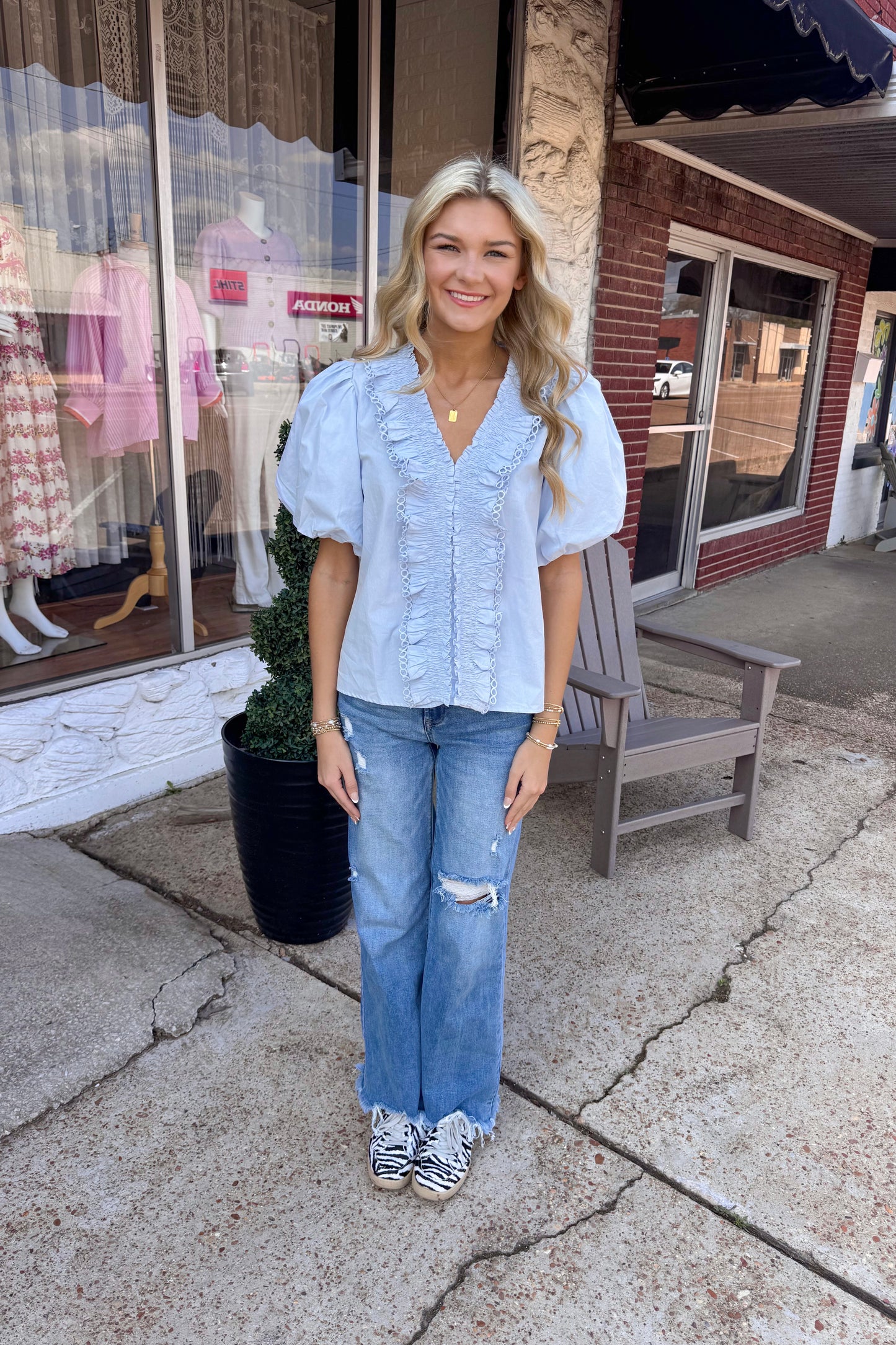 Lace & Grace Top