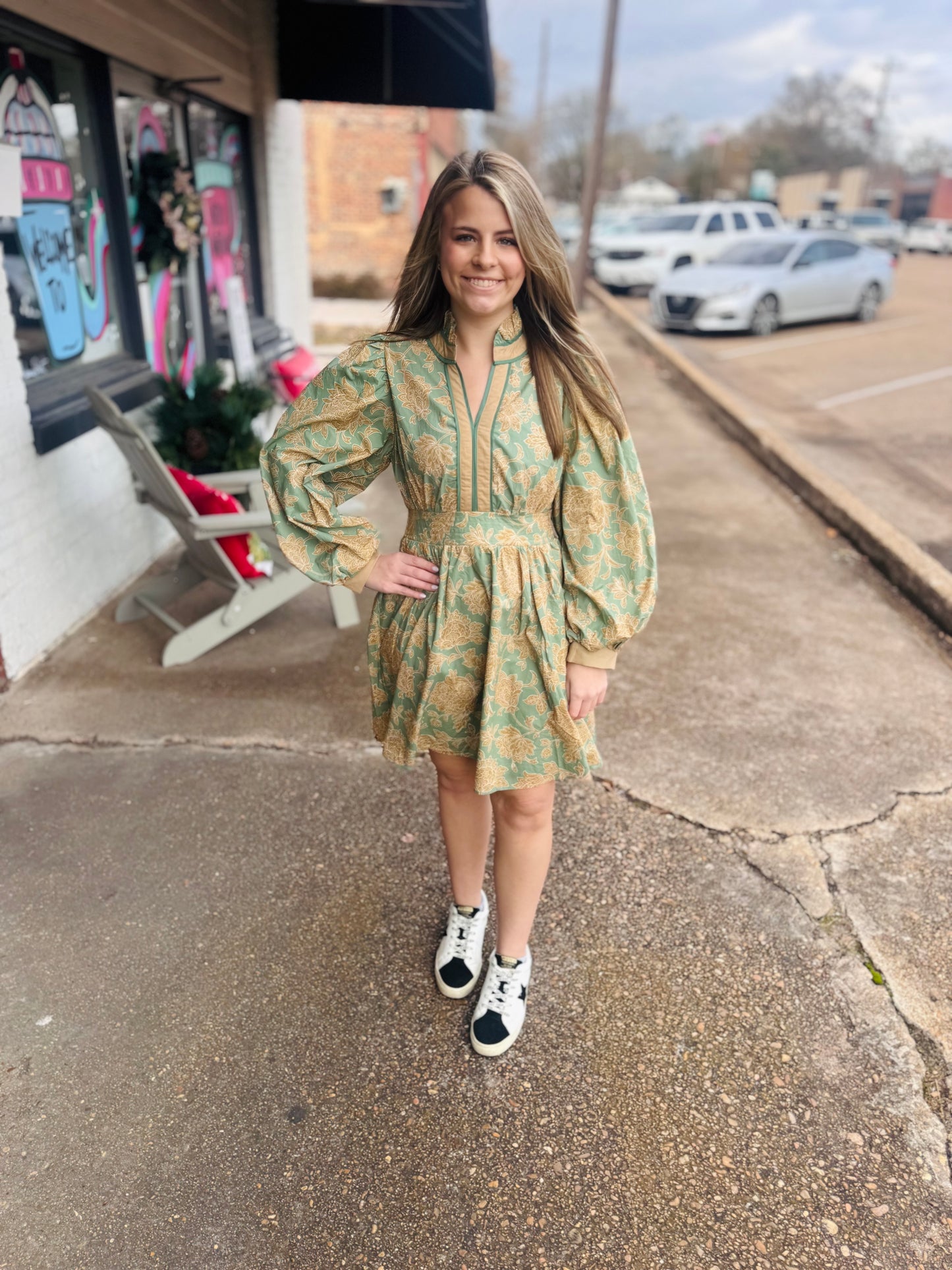 Floral Mini Dress
