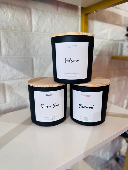 Ember Water 100% Soy Candles