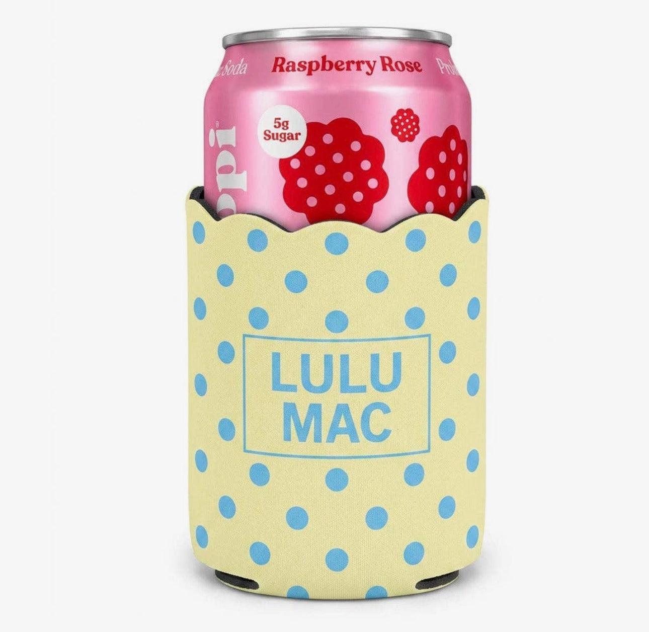 Lulu Mac Polka Dot Koozie (multiple colors)