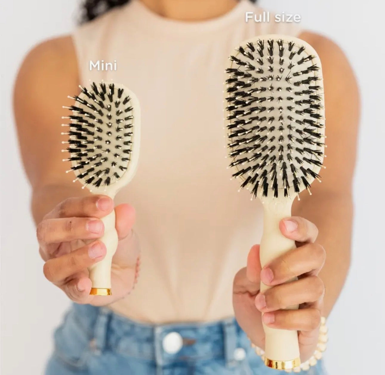Teletie Mini Boar Hair Brush